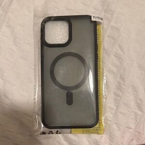 Magnetic Case for iPhone 13 Pro Max - Black